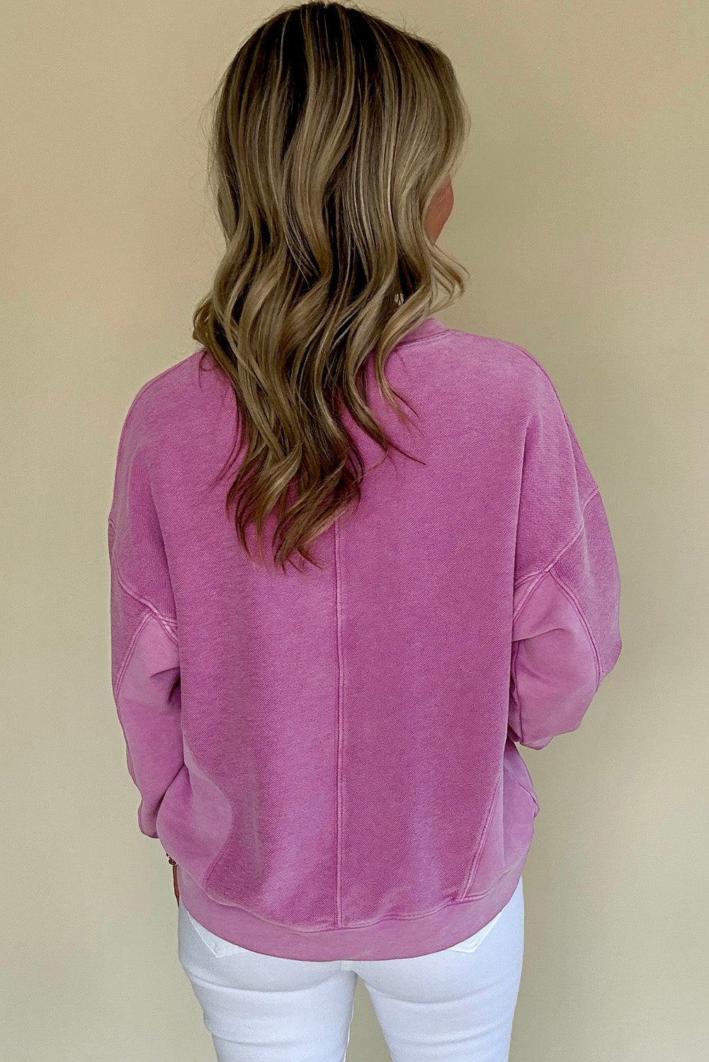 The Everyday Notched Neck Sweatshirt