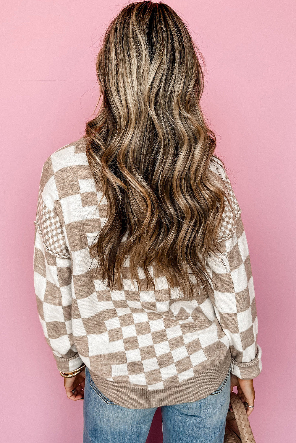 The Checkered Cozy Sweater