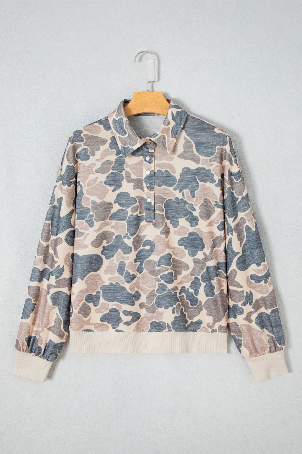 The Weekend Camo Pullover