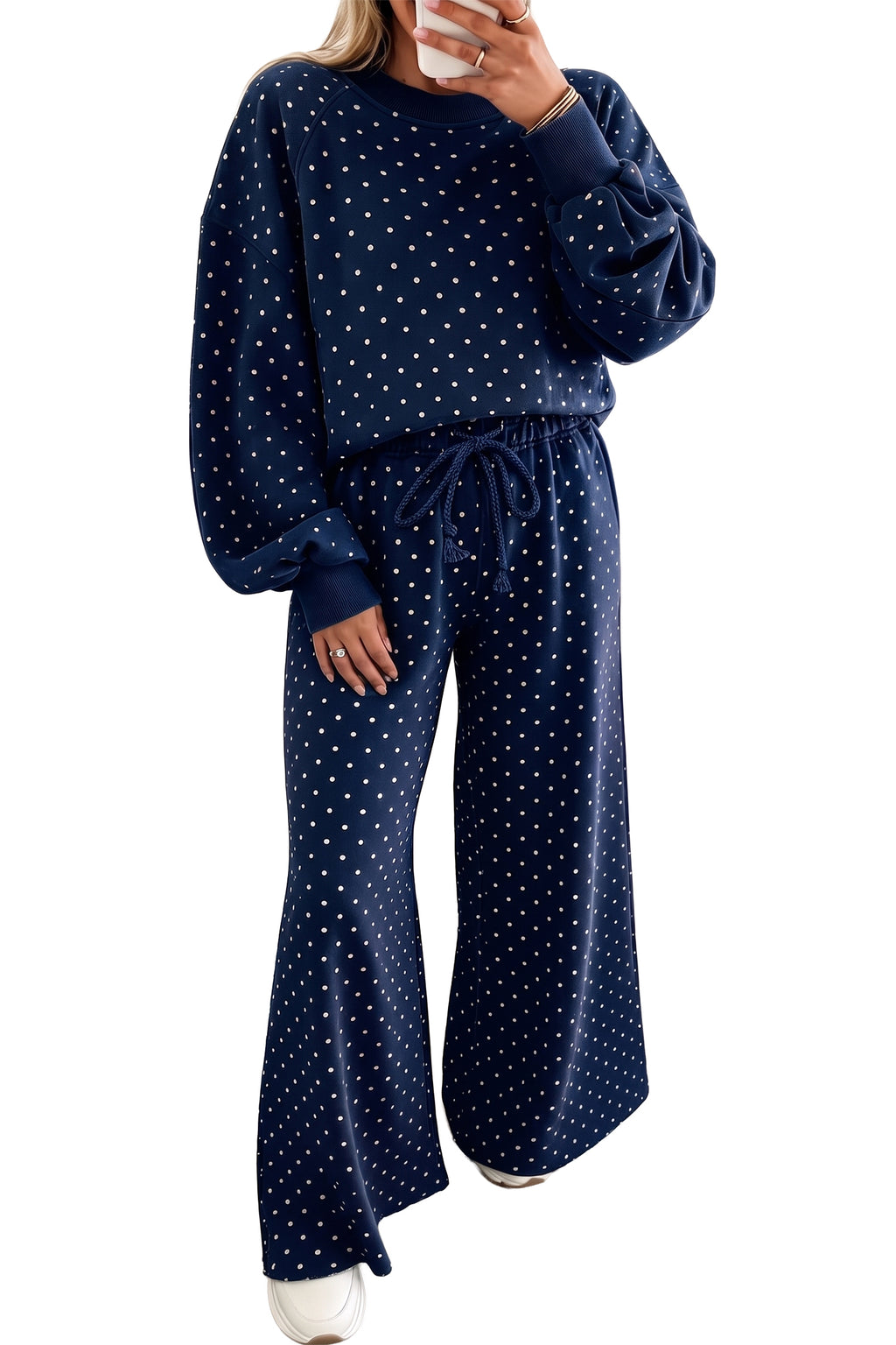 The Bluebell Polka Dot Set