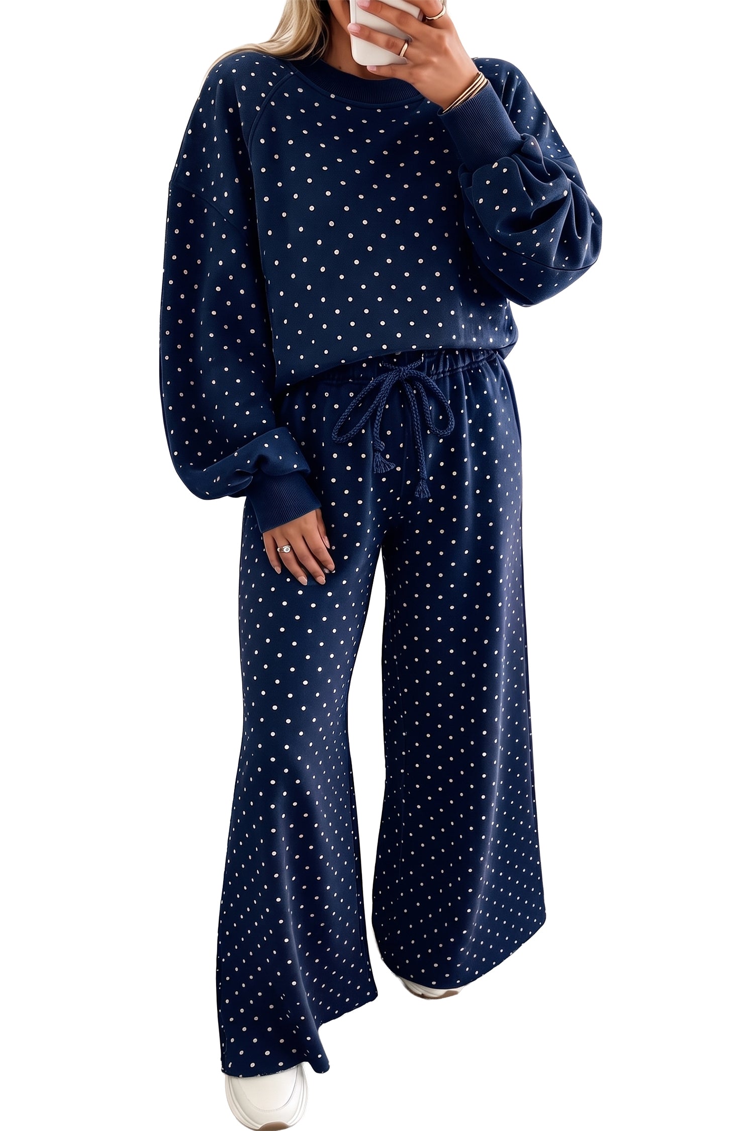 The Bluebell Polka Dot Set