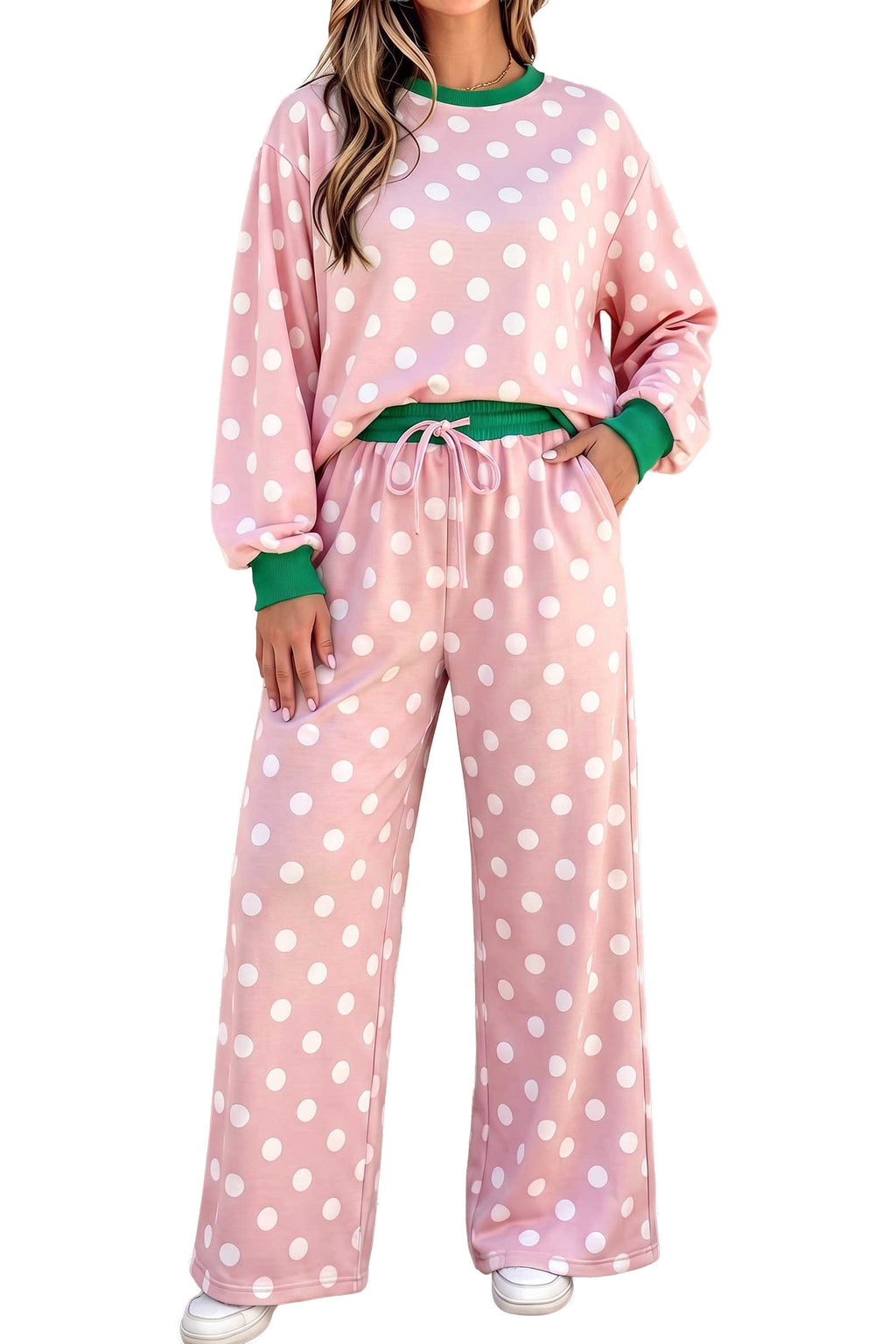 Sunday Sweetheart Polka Dot Set