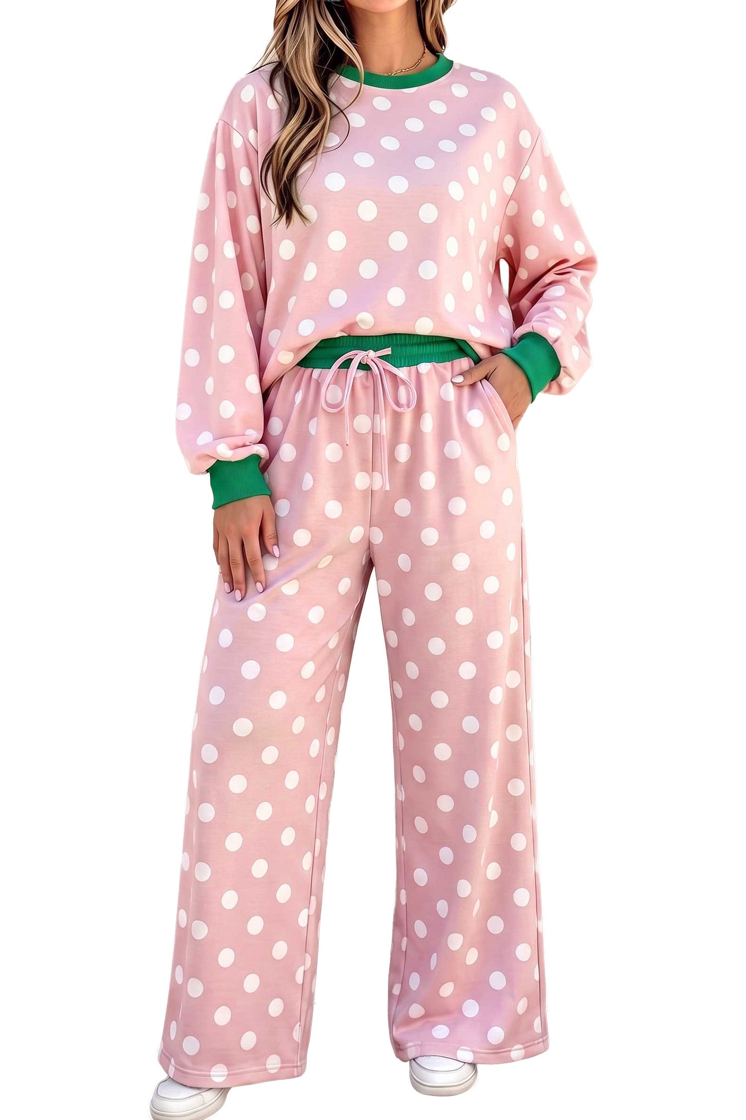 Sunday Sweetheart Polka Dot Set