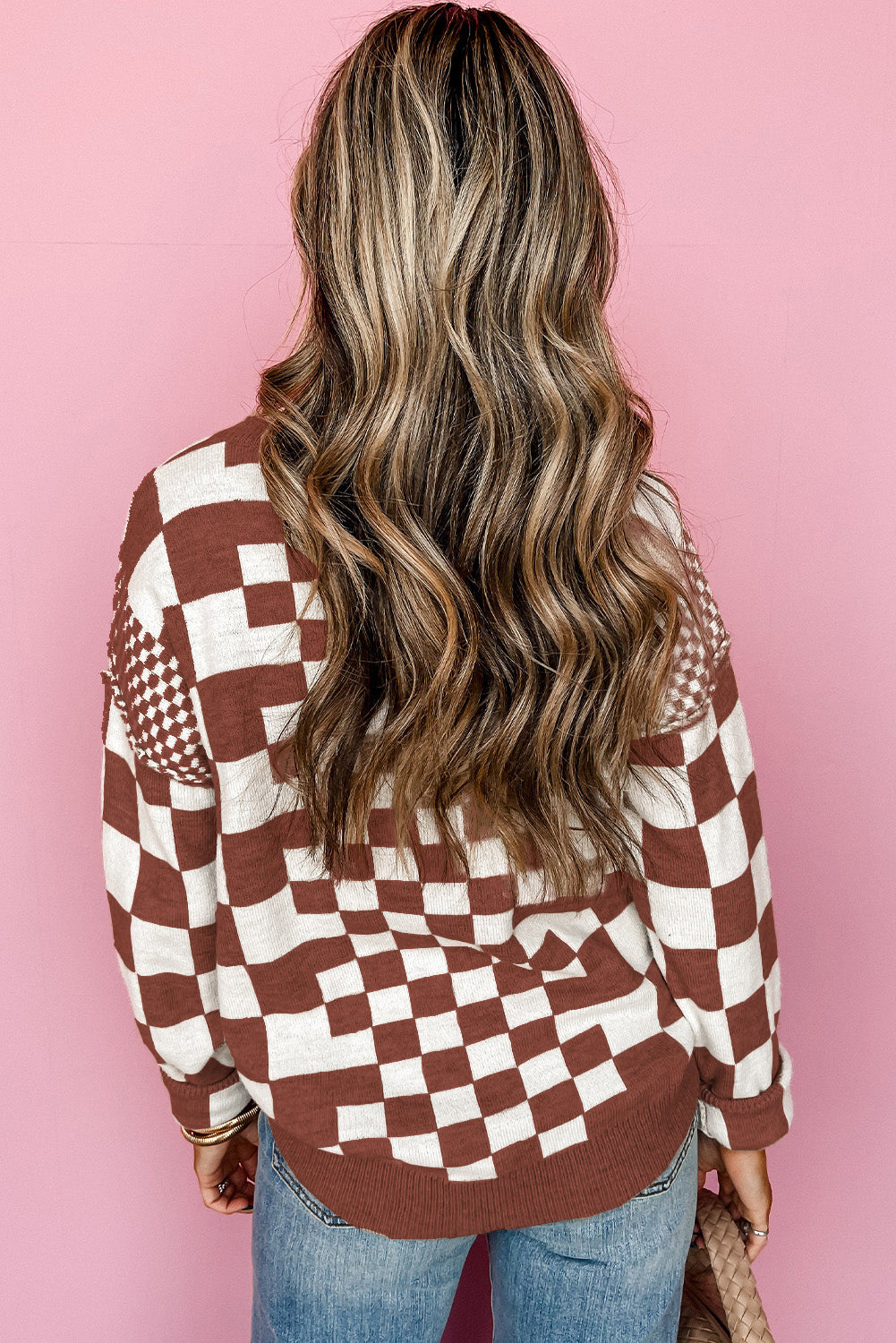 The Checkered Cozy Sweater