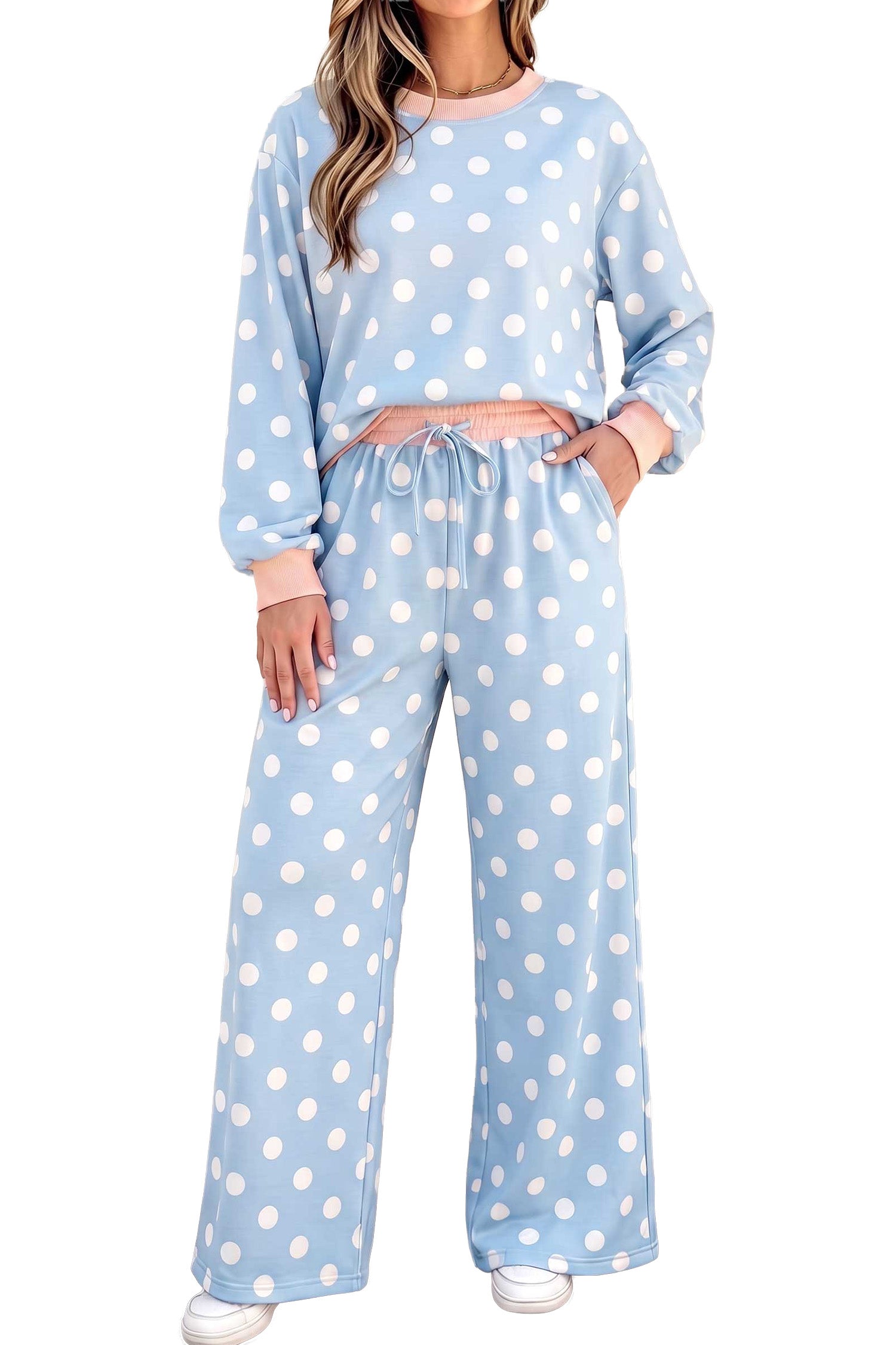 Sunday Sweetheart Polka Dot Set