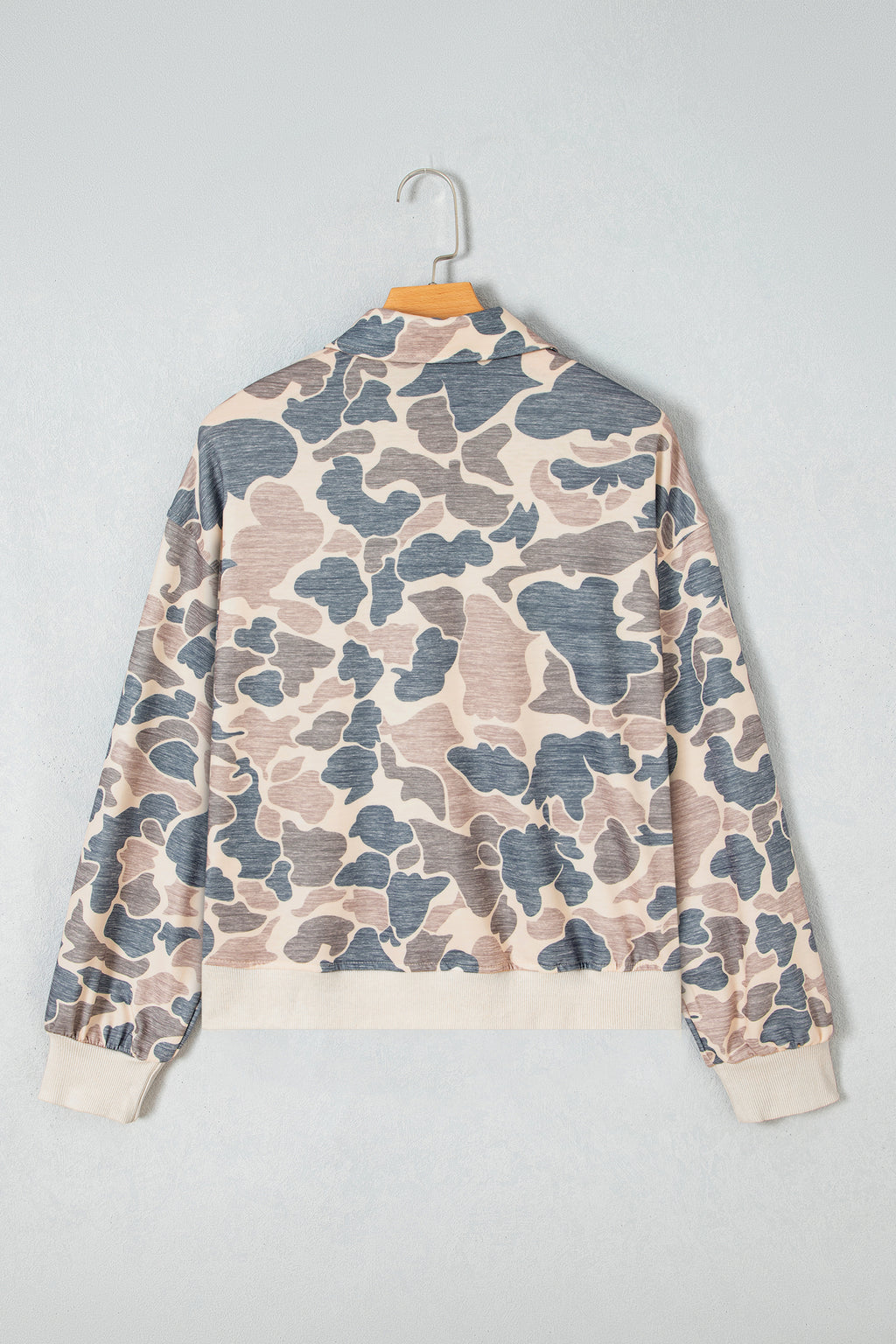 The Weekend Camo Pullover