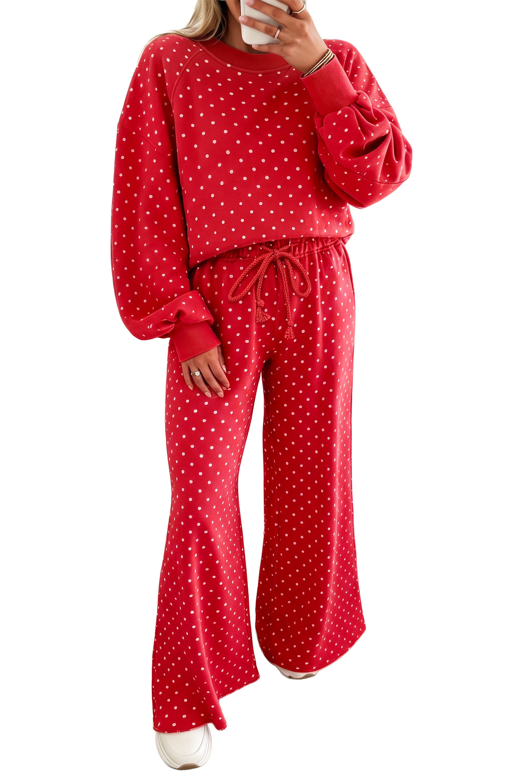 The Bluebell Polka Dot Set