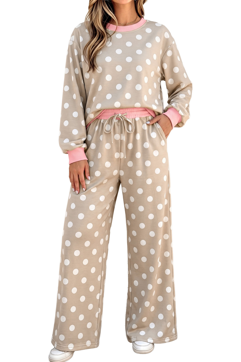 Sunday Sweetheart Polka Dot Set