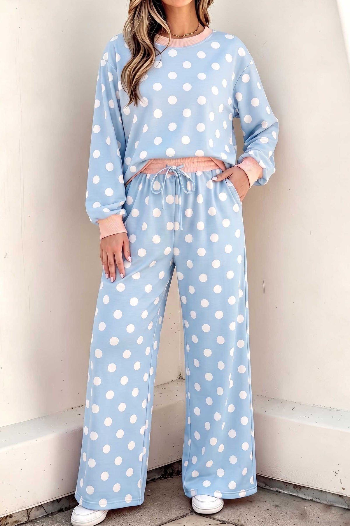 Sunday Sweetheart Polka Dot Set